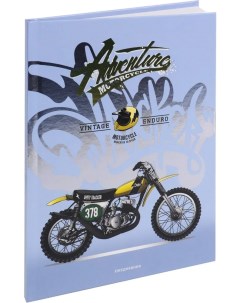 Ежедневник Эндуро мотоцикл 80 8224 А5 80 листов недатированный Collezione
