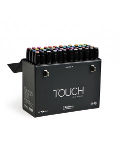 Набор двухсторонних спиртовых маркеров 48 шт Touch twin