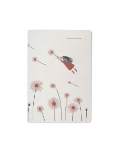 Тетрадь общая в клетку Fly with dandelions 7 40 234 40 л 1 шт Bruno visconti