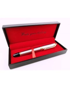 Шариковая ручка подарочная ТМ Major синяя металл корпус в футляре арт BN0326 Bikson