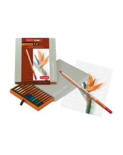 Набор цветных карандашей Design 12 цветов Bruynzeel