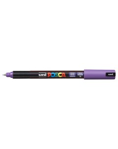 Маркер Posca PC 1MR 0 7 мм наконечник игольчатый фиолетовый Uni mitsubishi pencil