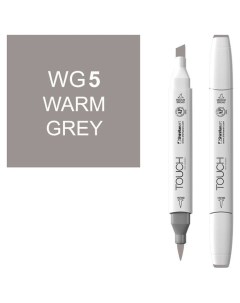Маркер двусторонний Brush WG5 Тёплый серый серый Touch