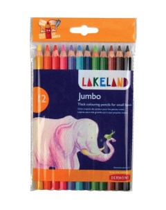Набор цветных карандашей Lakeland Jubmo 12 цветов Derwent