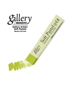 Пастель мягкая квадратная GALLERY Artists Soft 065 Желтовато зеленый земляной Mungyo