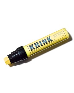 Флуорисцентный маркер K 55 15мм 40мл желтый Krink