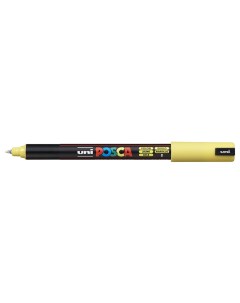 Маркер Posca PC 1MR 0 7 мм наконечник игольчатый желтый Uni mitsubishi pencil