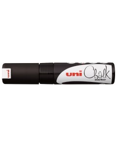 Маркер меловой Uni Chalk 8K 8мм черный Uni mitsubishi pencil