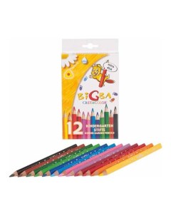 Цветные карандаши BIGBA 12 цветов Cretacolor