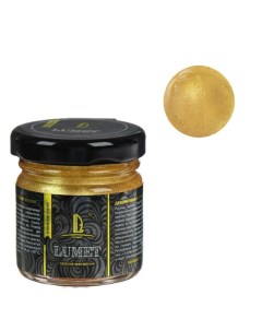 Краска органическая жидкая поталь Lumet 33 г металлик лимонное золото Сокров Luxart