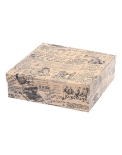 Коробка подарочная Grand Gift 25 x 25 x 7 см в ассортименте Grandgift