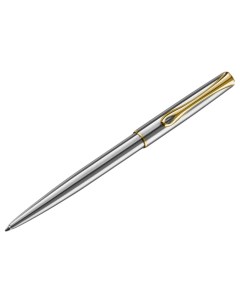 Шариковая ручка Pen 1006794 Traveller stainless steel gold синий Diplomat