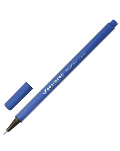 Ручка капиллярная Aero синяя 0 4 мм 142253 Brauberg