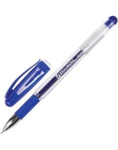 Ручка гелевая Geller 141179 синяя 0 5 мм 1 шт Brauberg