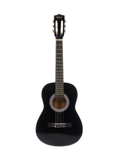 Классическая гитара с анкером глянцевая черная Липа 3 4 36 дюйма BC3605 BK Belucci