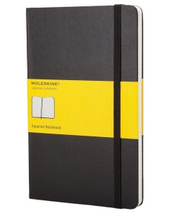 Блокнот Classic Pocket Черный в клетку Moleskine