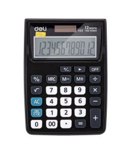 Калькулятор карманный E1122 12 разрядный серый 119 1x85 7x28 5 мм 1407144 Deli