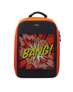 Рюкзак унисекс MAX оранжевый Pixel