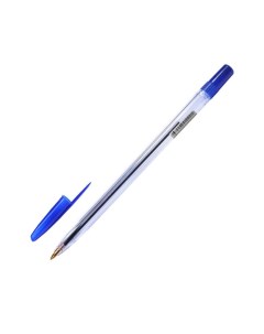 Ручка шариковая пишущий узел 1 мм цвет чернил синий 10 шт Стамм