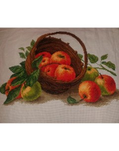 Набор для вышивания РС Студия Натюрморт с яблоками 39 25 см 724 Рс студия