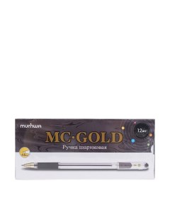 Ручка шариковая Mc Gold черная 1 мм 1 шт Munhwa