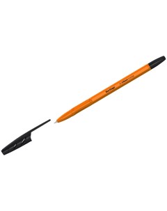 Ручка шариковая Tribase Orange CBp_70911 черная 0 7 мм 1 шт Berlingo