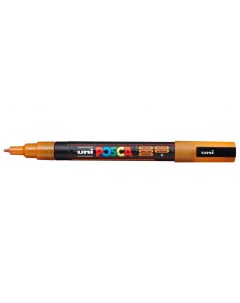 Маркер Uni POSCA PC 3ML 0 9 1 3мм овальный с блестками оранжевый с блестками orange 4 Uni mitsubishi pencil