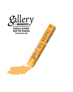 Пастель масляная мягкая круглая GALLERY Artists Soft Oil 203 Оранжево желтый Mungyo