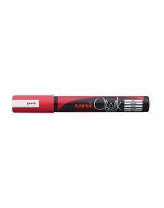 Меловой маркер Uni Chalk PWE 5M 1 8 2 5мм красный Uni mitsubishi pencil