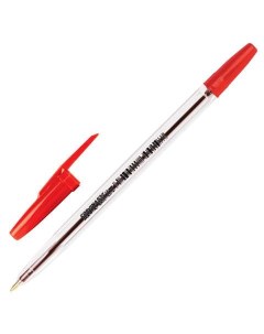 Ручка шариковая 51 Classic 140302 красная 0 7 мм 50 штук Corvina