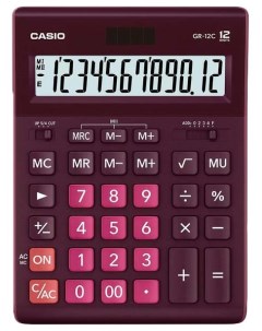 Калькулятор GR 12C WR W EP Casio