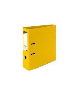 Папка регистратор формат А4 75 мм цвет желтый Informat
