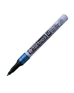 Маркер лаковый пеинт лак Pen Touch 1 мм синий XPMKA 36 Sakura