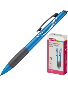 Ручка шариковая Xtream синяя 1 мм 1 шт Attache