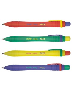 Ручка шариковая Sway Mix 966878 синяя 1 мм 1 шт Milan