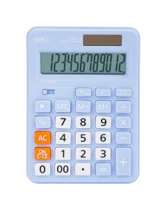 Калькулятор настольный EM210FBLUE синий Deli