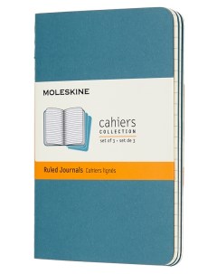 Блокнот Cahier journal Pocket CH011B44 3 шт Moleskine