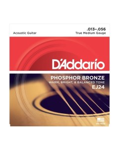 Струны для акустической гитары DAddario EJ24 D`addario