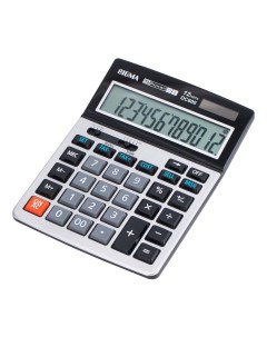 Калькулятор настольный DC600 12 разрядный черно серый Sigma