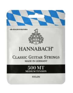 Струны для классической гитары 500MT Hannabach