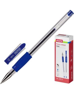 Ручка гелевая Attache Town KO_168713 синяя 0 5 мм 1 шт Malungma
