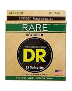 Струны для акустической гитары Rare RPL 10 12 Dr string