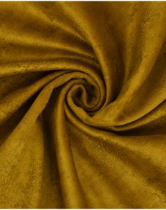 Ткань мебельная Велюр модель Тураж цвет горчичный Крокус