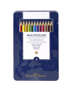 Набор цветных карандашей Multicolor 12 шт Bruno visconti