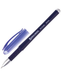 Ручка гелевая Impulse 141182 синяя 0 5 мм 1 шт Brauberg