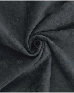 Ткань мебельная Велюр модель Бренди цвет темно серый графит Крокус