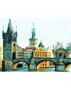 Набор для вышивания мулине Прага полдень 19х25 см арт 0170 Нитекс