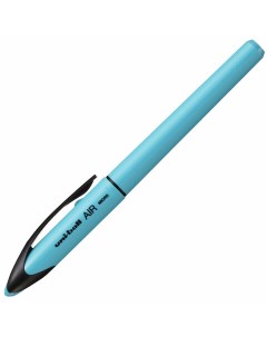Ручка роллер Uni Ball AIR Micro СИНЯЯ корпус голубой узел 0 5 мм линия 0 2 Uni mitsubishi pencil