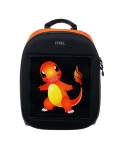 Рюкзак с LED дисплеем ONE ORANGE оранжевый Pixel