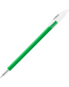 Ручка шариковая Index 0 5 мм зеленая Crown
